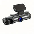 Dash Camera Front And Inside With 32G SD Card, 3.16inch Dash Cam 1080P, G Sensor High Definition Night Vision Loop Recording Wide Angle Car DVR