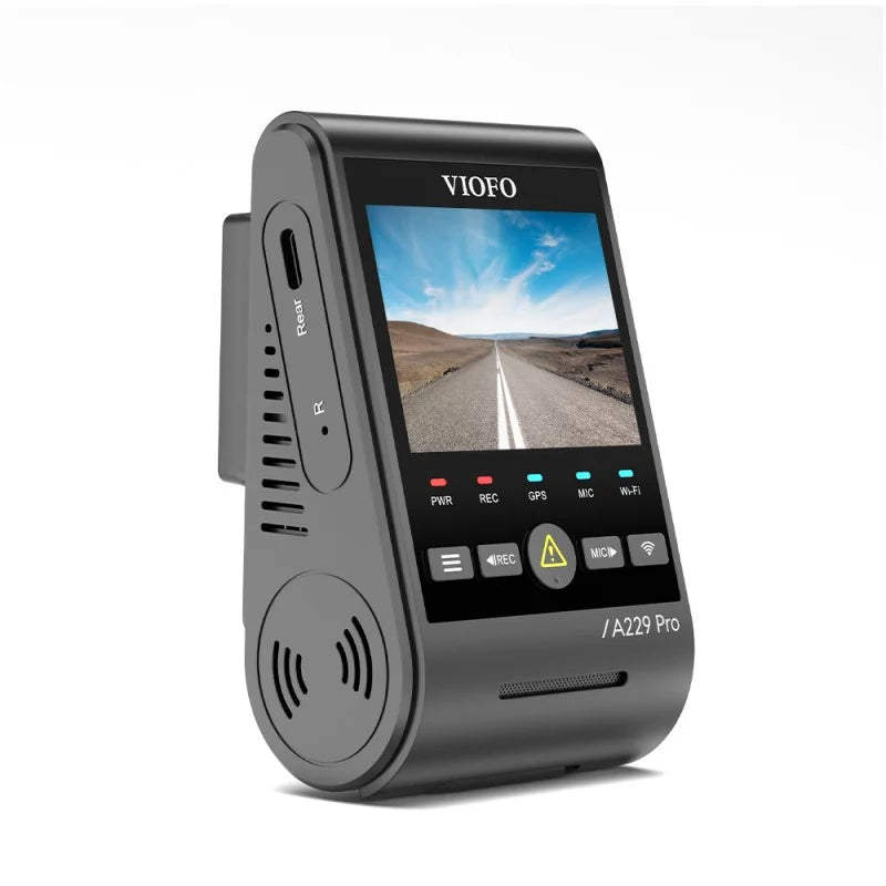 VIOFO A229 PRO 1CH 4K Front Dashcam with WiFi, GPS, and Sony STARVIS 2