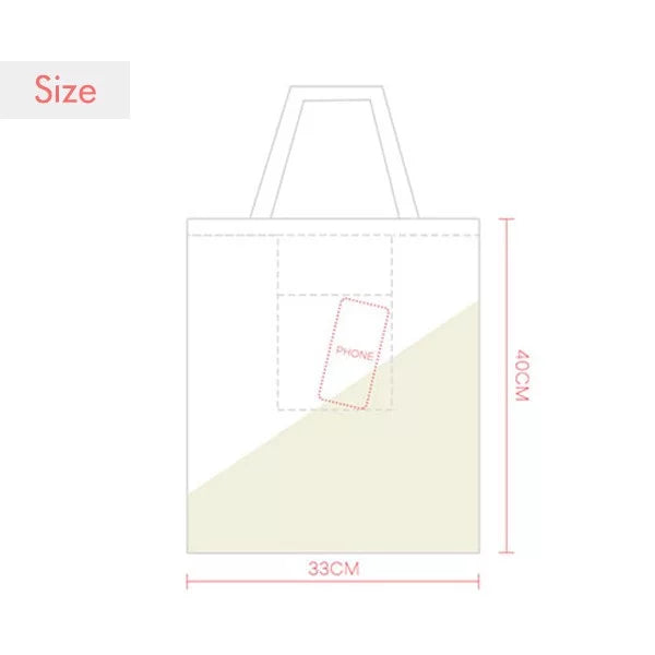 Blue Checal Molecular Structure Expression Sack Canvas Tote Shoulder Bag