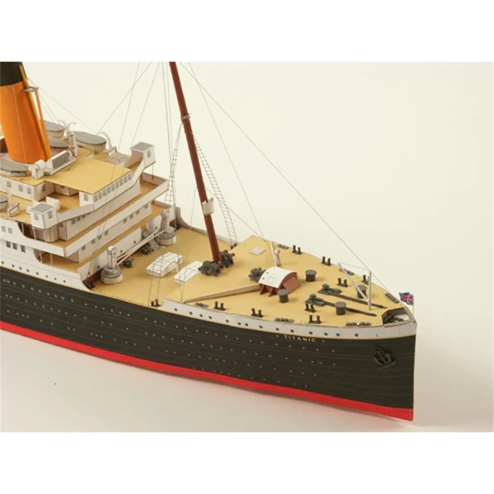 1:400 67*7CM British Titanic Cruise Paper Model Ship Model Handmade DIY Model (Unassembled Kit )