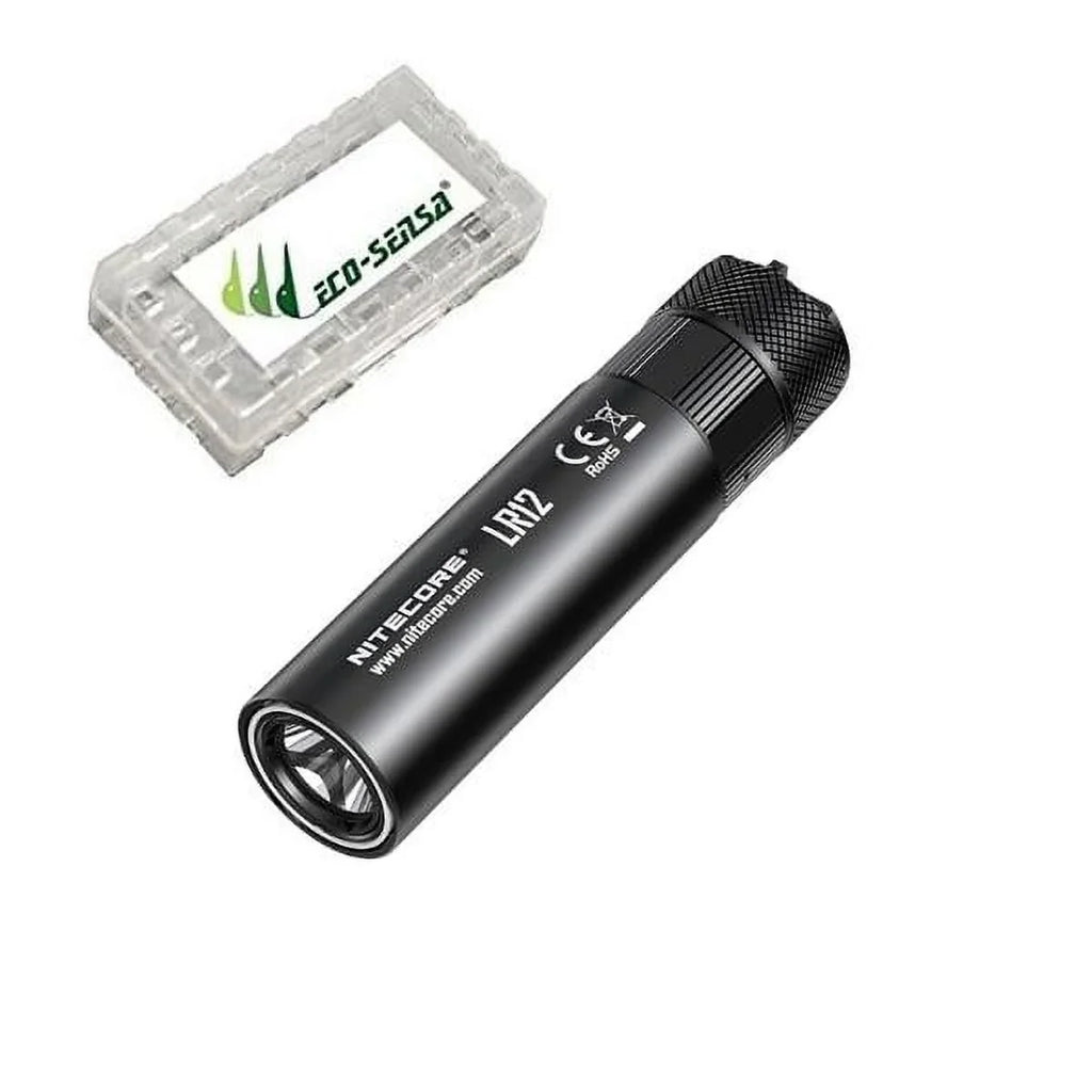 NITECORE LR12 MINI HANDHELD 2-IN-1 LANTERN  and  FLASHLIGHT - 1000 Lumen w/Free Eco-Sensa Battery Case