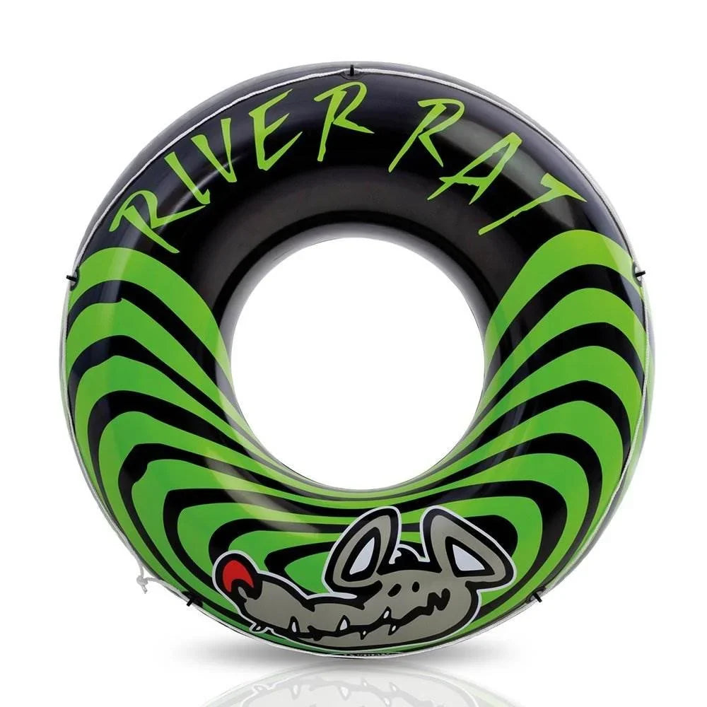 Intex River Rat 48 Inch InfLatitudeable Tube For Lake, Pool, or River (15 Pack)