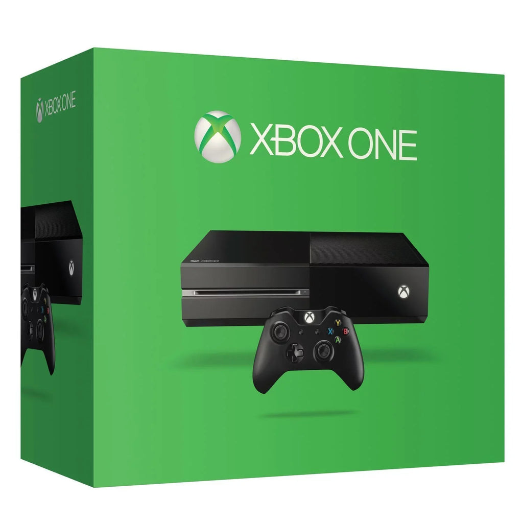Microsoft Xbox One Original 500GB Gaming Console Black HDMI Cable 2 Controller Included With Battlefield 1 Game BOLT AXTION Bundle Used