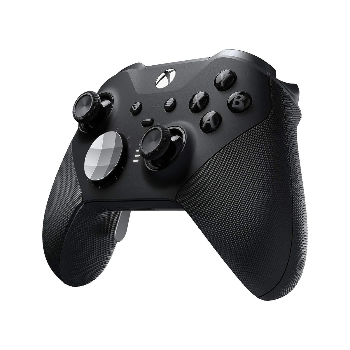 Microsoft - Elite Series 2 Wireless Controller for Xbox One, Xbox Series X,S - Black With Cleaning Electric kit Bolt Axtion Bundle Used