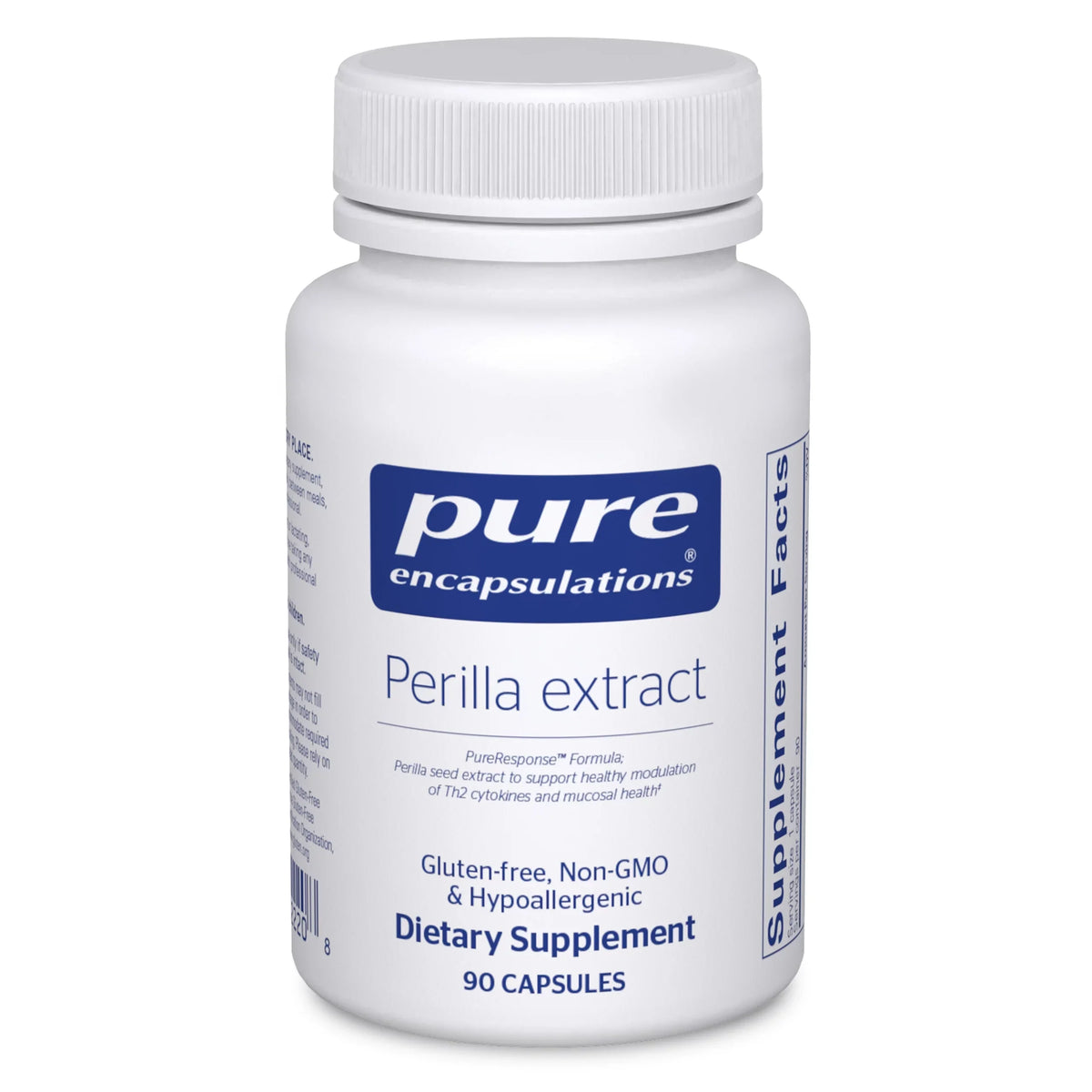 Pure EncapsuLatitudeions Perilla Extract | Support for Healthy ModuLatitudeion of Th2 Cytokines and Mucosal Health* | 90 Capsules