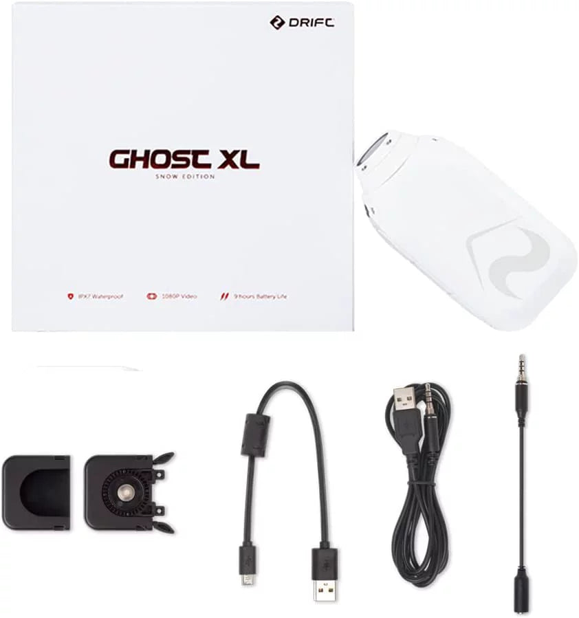 Drift Ghost XL Sports Cameras, 9 Hour Battery Life Waterproof  Support External Mic