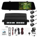 Apexeon Dash Camera,Reco Support Camera 4.3 Inch Screen Reverse Radars Rear Dual Dash Camera 1080P DVR Dash Cam Rear Nebublu