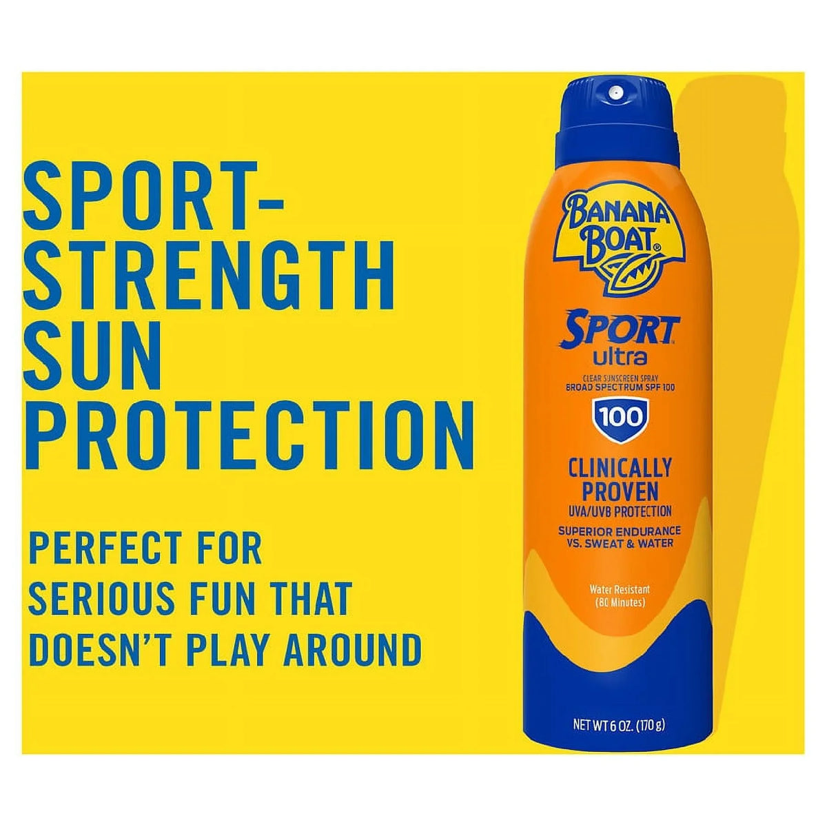 Banana Boat Ultra Sport Clear Sundisplay Spray SPF 100