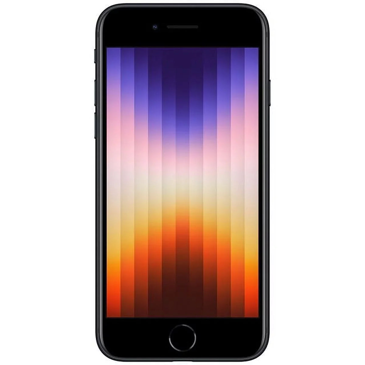 Restored Apple iPhone SE (3rd Gen) A2595 (Fully Unlocked) 64GB Midnight (Grade A) w/ Gift Box (Refurbished)