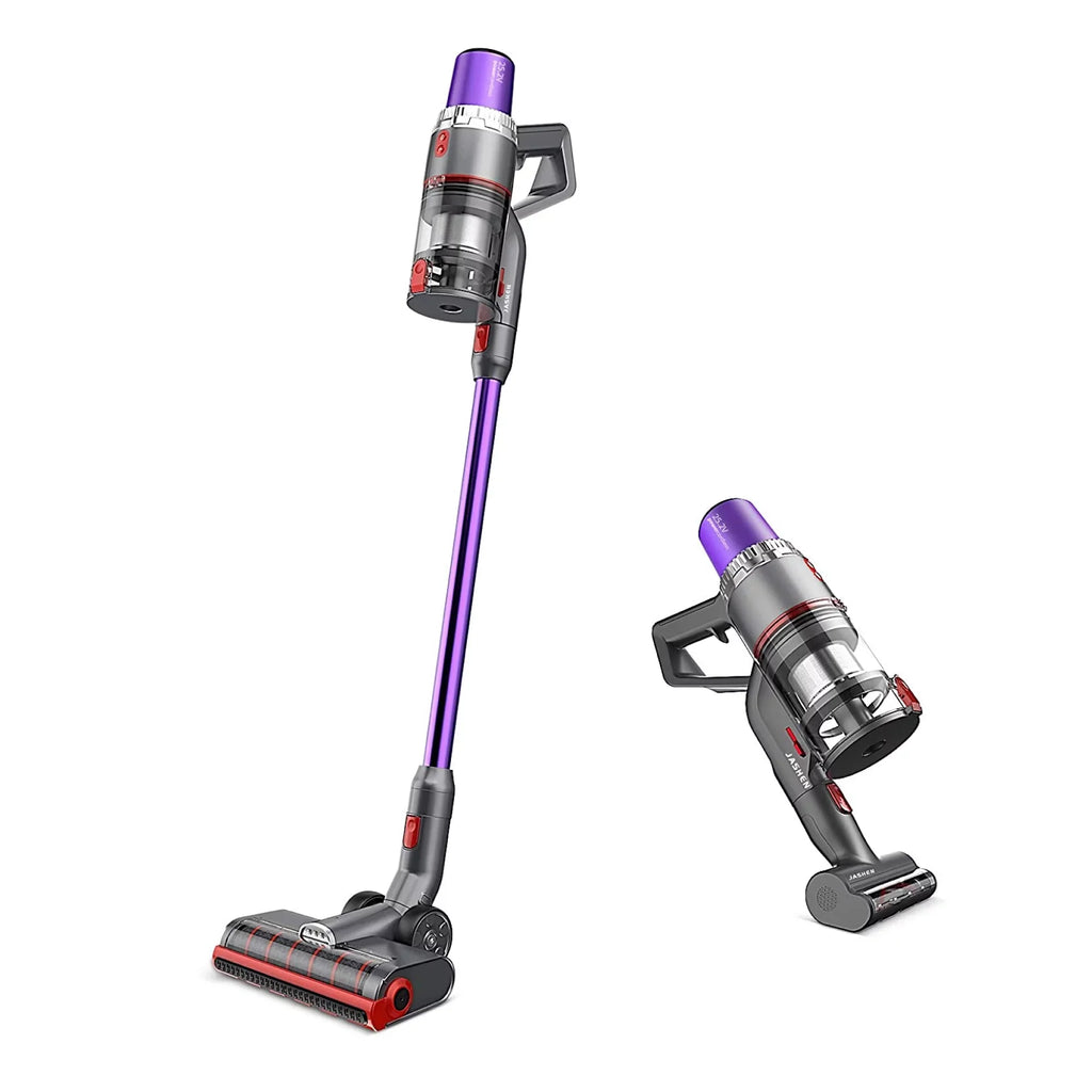 JASHEN V16 Cordless Stick Vacuum Cleaner 26kPa Suction 2500 mAh Battery 350W motor