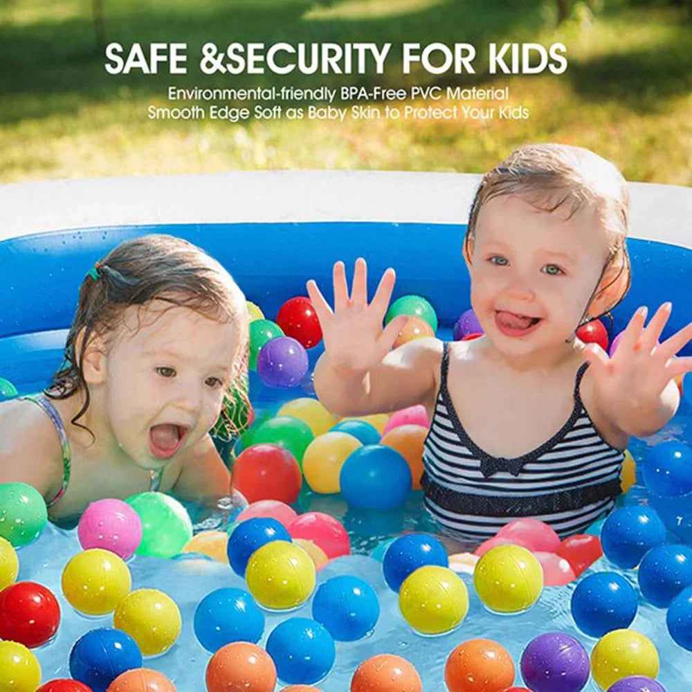 92"x56"x20"Outdoor InfLatitudeable Swimming Pool Full-Sized Kiddie Lounge Pool