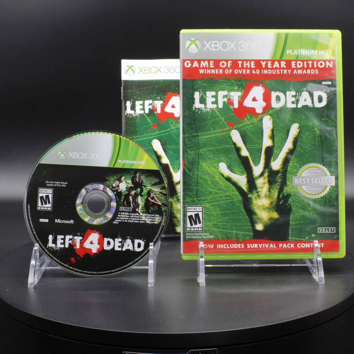 Left 4 Dead | Microsoft Xbox 360 | Game of the Year Edition | PLatitudeinum Hits